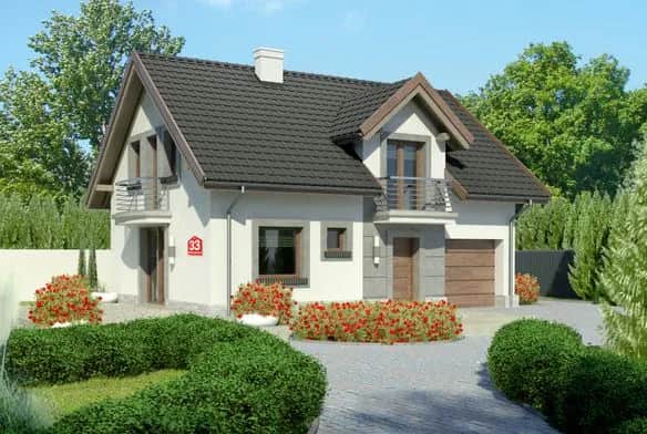 Dom przy Alabastrowej 19: Fascynująca wizualizacja projektu