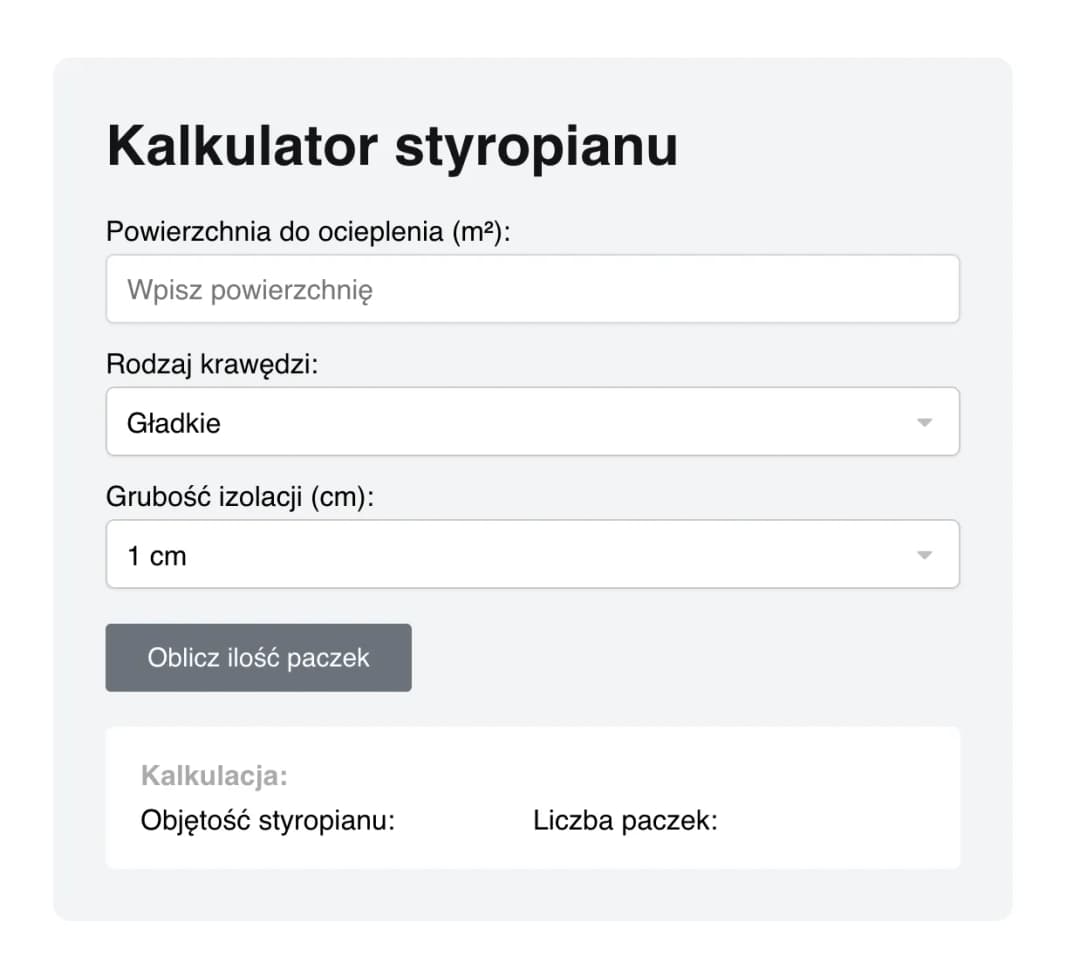 Styropian 10 cm: Ile m² ma paczka? Sprawdź obliczenia!