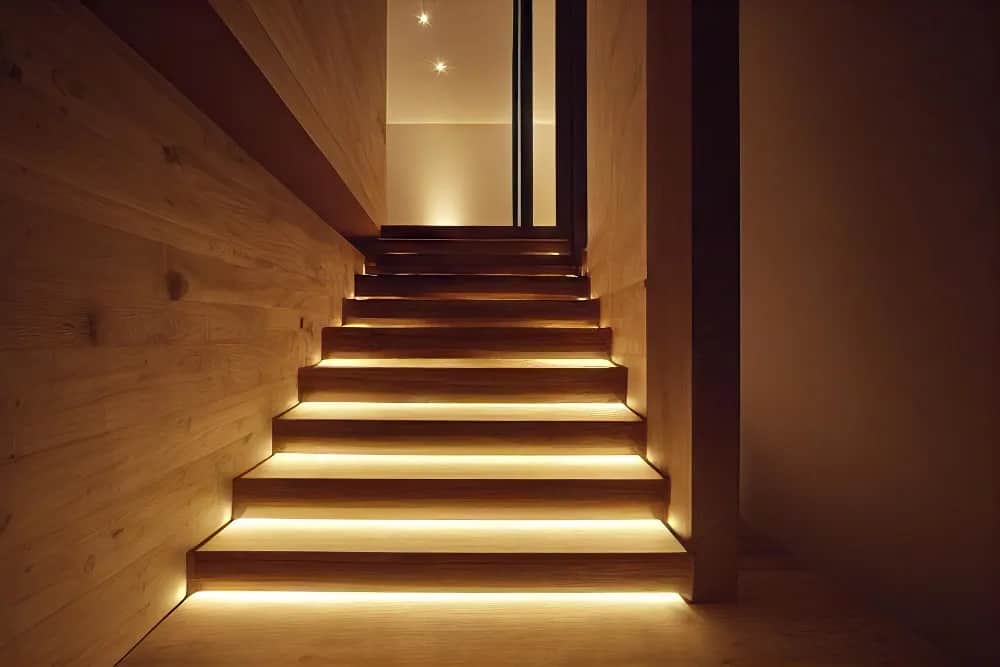 Listwa LED na schody: Jak bezpiecznie i stylowo oświetlić stopnie