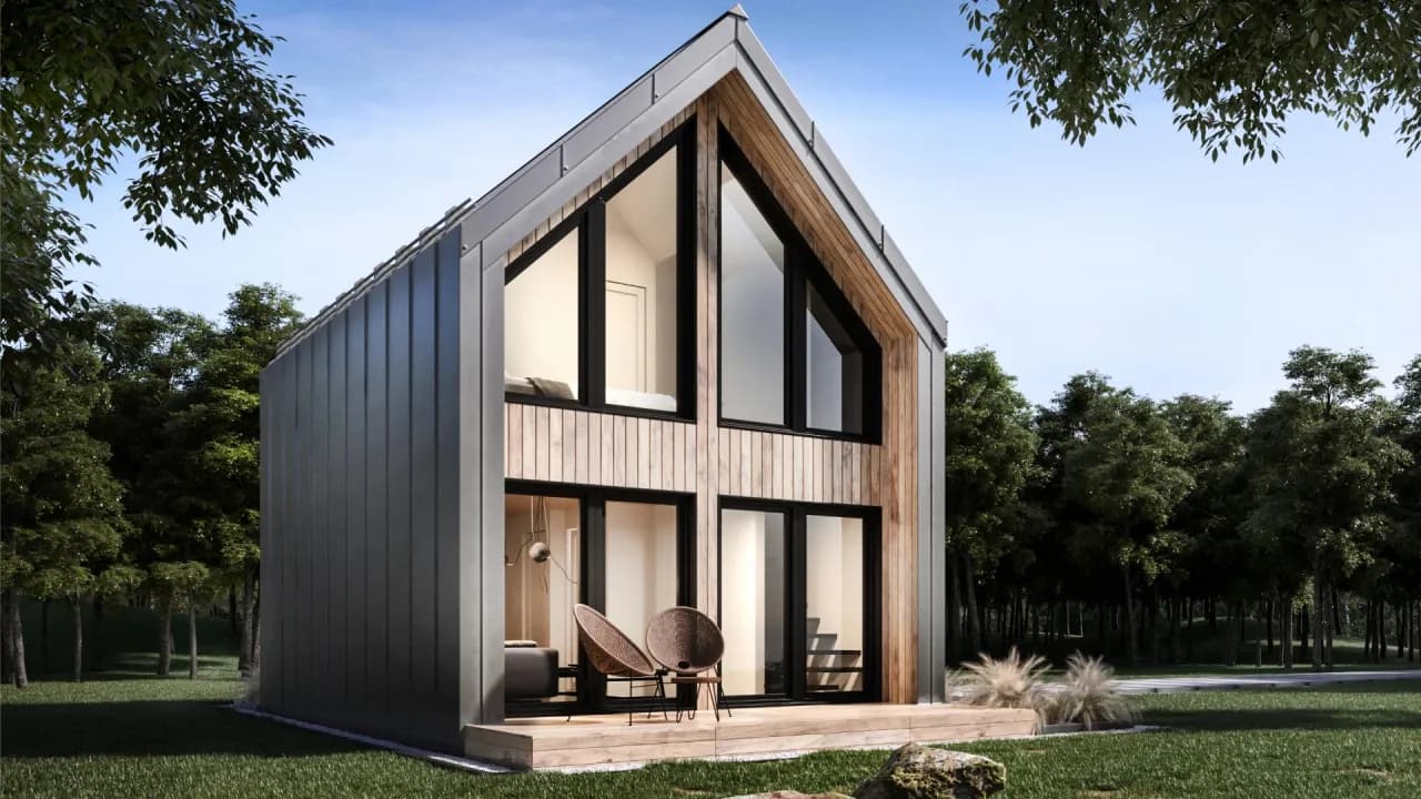 Dom kanadyjski 100m2: Nowoczesne i energooszczędne rozwiązanie