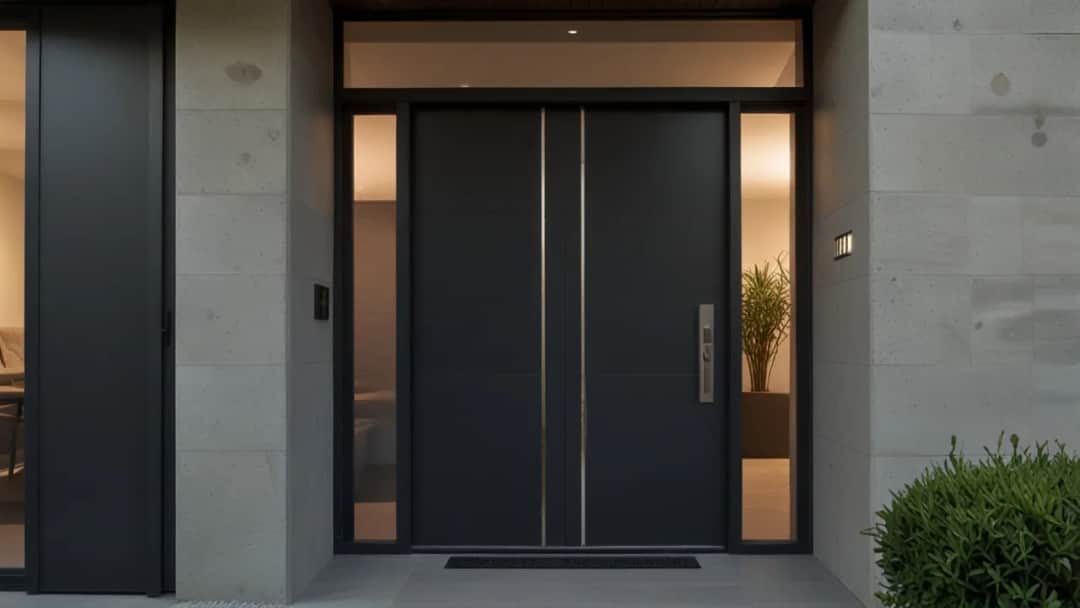 Drzwi Wikęd antracyt struktura: elegancja i funkcjonalność w jednym