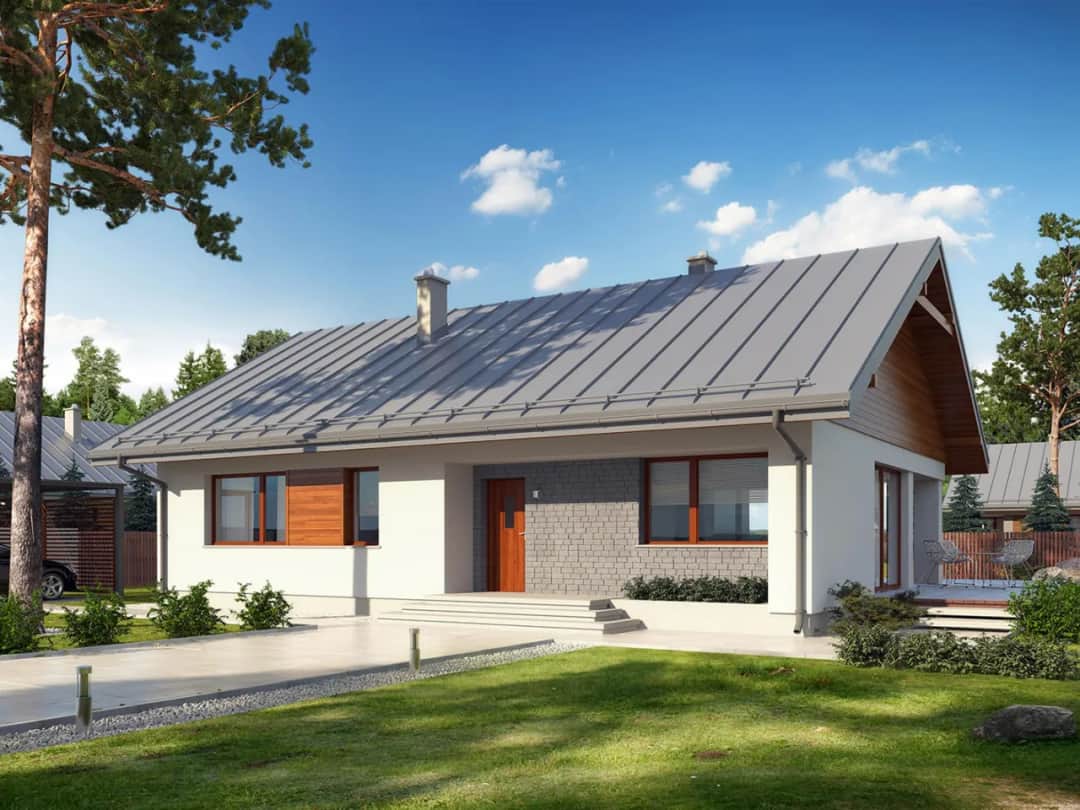 Projekt domu Endo drewniany: nowoczesny i energooszczędny dom